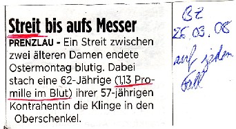 Zeitungsartikel