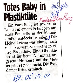 Zeitungsartikel